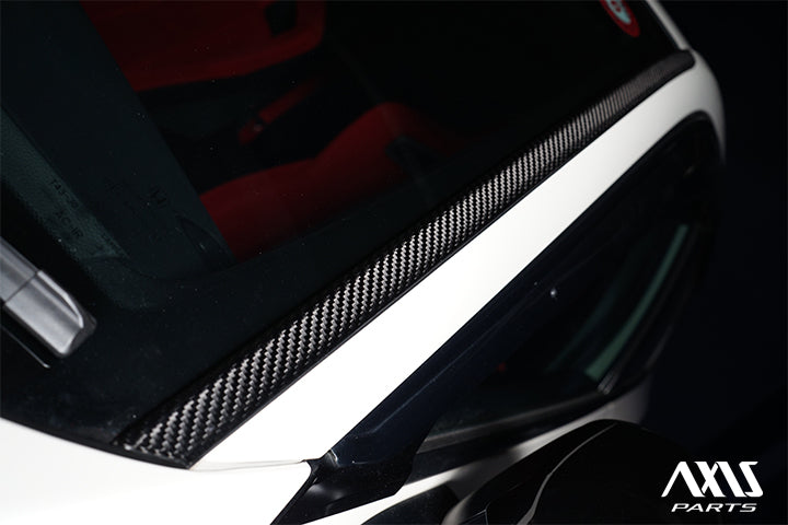 HONDA CIVIC/CIVIC Type R 【Type:FL】Drycarbon A pillar cover 2pcs/st957【for RHD&LHD】