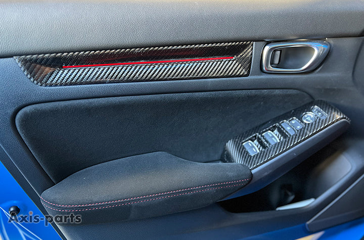 HONDA CIVIC/CIVIC Type R 【Type:FL】Drycarbon Inner door panel cover 4pcs /st826【for RHD/LHD】