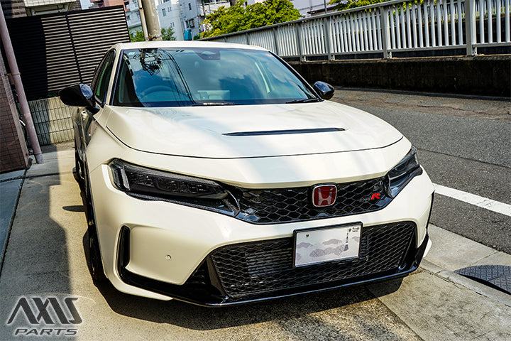 HONDA CIVIC/CIVIC Type R 【Type:FL】Drycarbon headlight garnish 2pcs/st1130【for RHD&LHD】