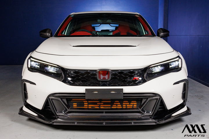 HONDA CIVIC Type R 【Type:FL5】Drycarbon Front lower grill cover 2pcs/st1141【for RHD/LHD】