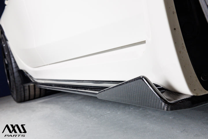 HONDA CIVIC Type R 【Type:FL5】Drycarbon Front side skirt cover 2pcs/st1133【for RHD/LHD】