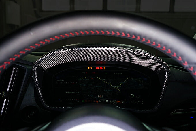 SUBARU WRX S4【Type:VB】LEVORG【Type:VN】CROSSTREK/IMPREZA【Type:GU】Drycarbon meter inner hood 1pcs /st643usa【for LHD】