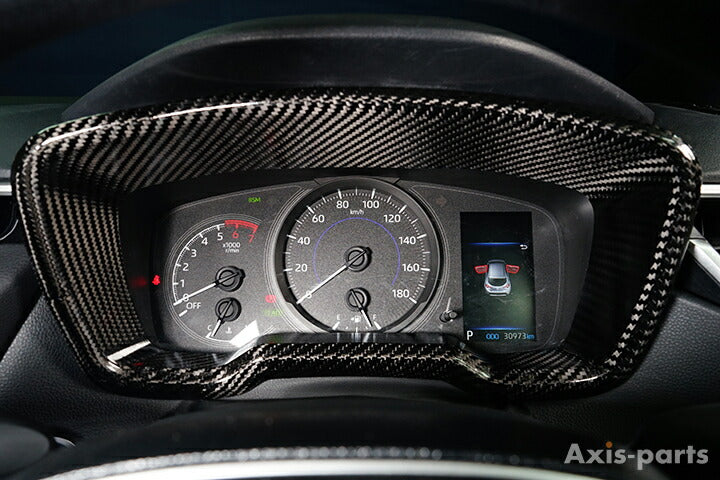 TOYOTA COROLLA SPORT/TOURING/COROLLA 【Type:210】Drycarbon Meter inner hood cover/st795usa【for LHD】