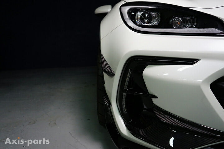 SUBARU BRZ【Type:ZD8】Drycarbon front side canard 4pcs /st836【for RHD&LHD】