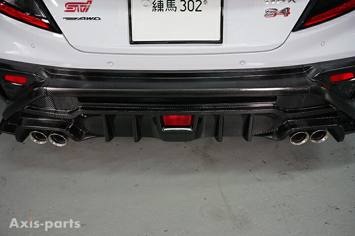 SUBARU WRX S4【Type:VB】Drycarbon rear bumper cover 3pcs /st846【for RHD&LHD】