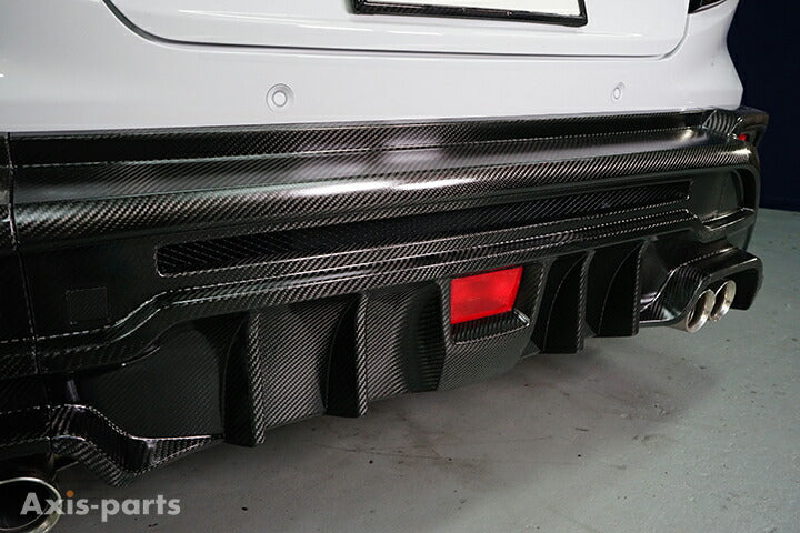 SUBARU WRX S4【Type:VB】Drycarbon rear bumper cover 3pcs /st846【for RHD&LHD】
