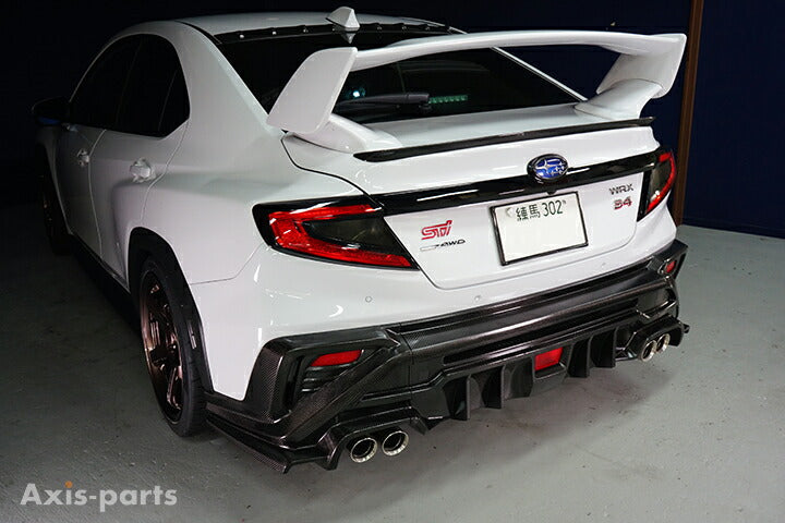 SUBARU WRX S4【Type:VB】Drycarbon rear bumper cover 3pcs /st846【for RHD&LHD】