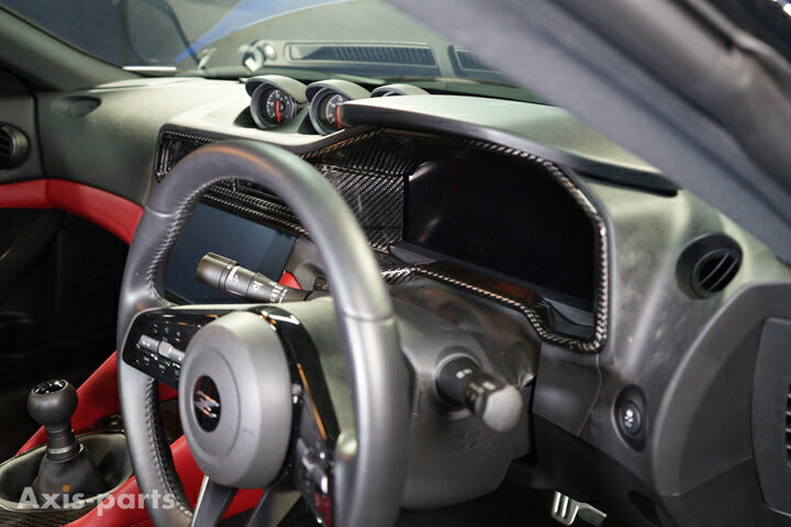 NISSAN FAIRLADY Z【Type:RZ34】Drycarbon Meter inner hood cover/st867usa【for LHD】