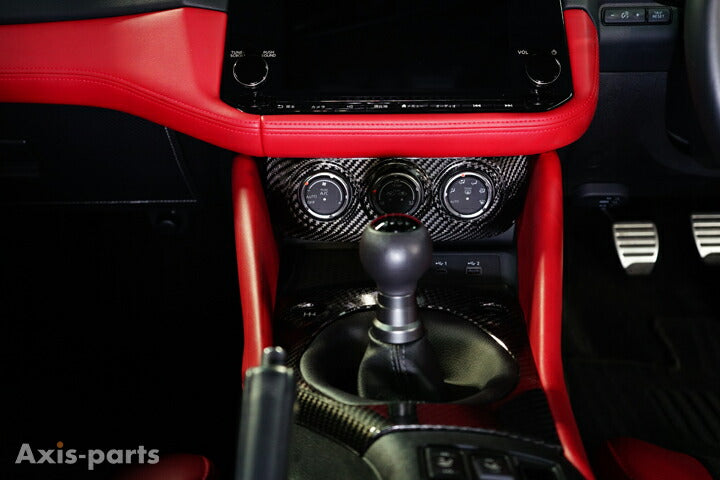 NISSAN FAIRLADY Z【Type:RZ34】Drycarbon air conditioner switch panel cover/st881【for RHD/LHD】