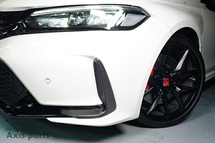 HONDA CIVIC Type R 【Type:FL5】Drycarbon front bumper side cover 2pcs/st877【for RHD/LHD】