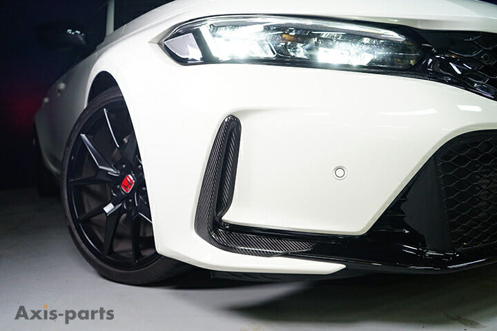 HONDA CIVIC Type R 【Type:FL5】Drycarbon front bumper side cover 2pcs/st877【for RHD/LHD】
