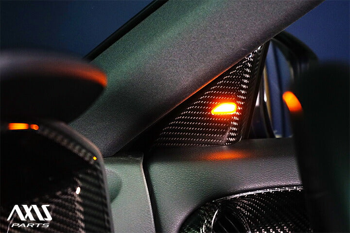 NISSAN FAIRLADY Z【Type:RZ34】Drycarbon a pillor cover/st906【for RHD/LHD】