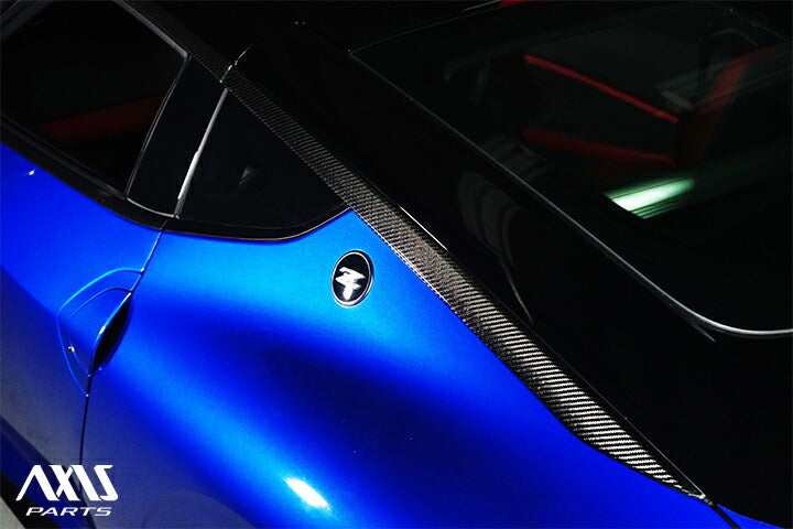 NISSAN FAIRLADY Z【Type:RZ34】Drycarbon rain channel 4pcs/st903【for RHD/LHD】