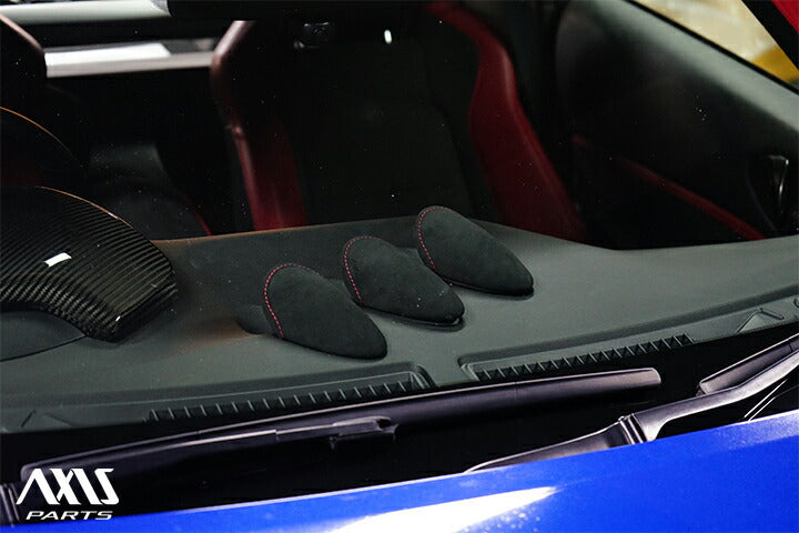 NISSAN FAIRLADY Z【Type:RZ34】Toray ultrasuede specifications Center small meter hood 3pieces/us016【for RHD&LHD】