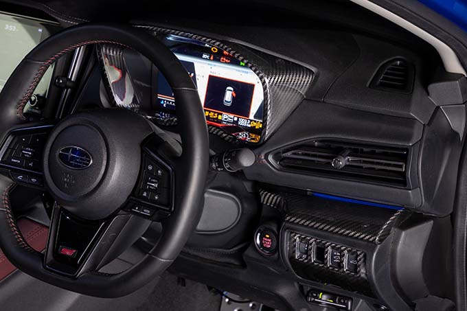 SUBARU WRX S4【Type:VB】LEVORG【Type:VN】CROSSTREK/IMPREZA【Type:GU】Drycarbon meter inner hood 1pcs /st643usa【for LHD】