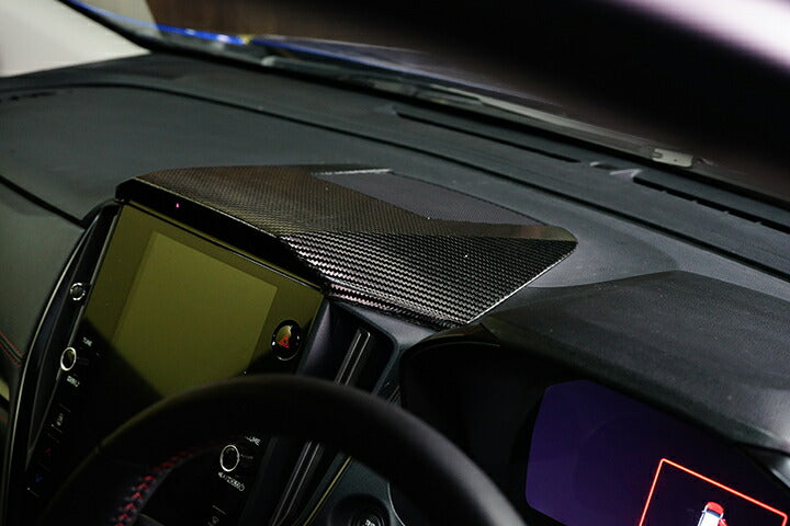 SUBARU WRX S4【Type:VB】LEVORG【Type:VN】CROSSTREK/IMPREZA【Type:GU】Drycarbon Center information display hood /st693usa【for LHD】