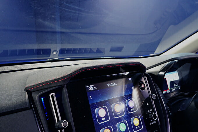 SUBARU WRX S4【Type:VB】LEVORG【Type:VN】CROSSTREK/IMPREZA【Type:GU】Toray ultrasuede specifications Center information display hood /st693thusab【for LHD】