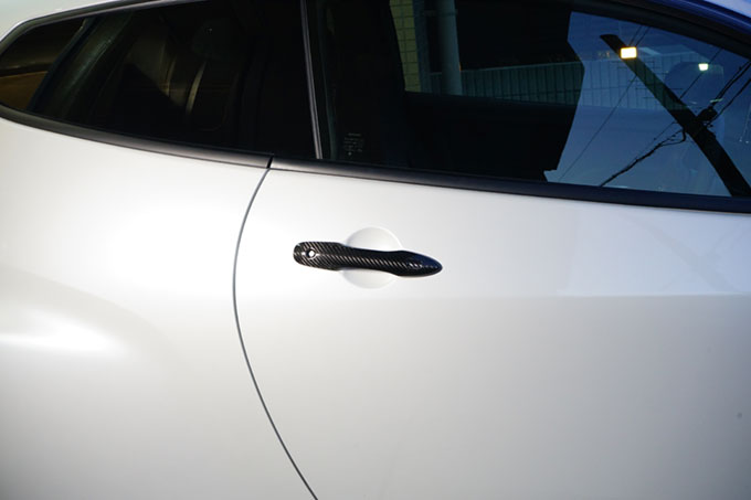 TOYOTA GR COROLLA 【Type:GZEA14H】Drycarbon Door handle cover 4pcs/st857【for LHD】