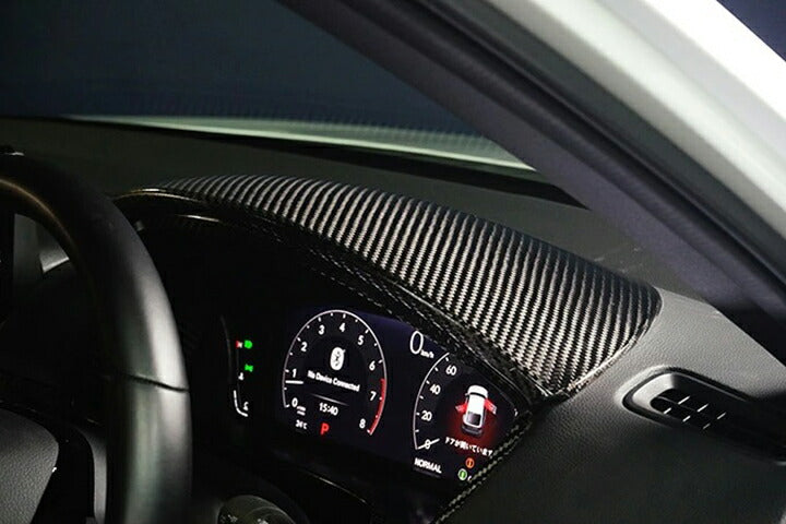 HONDA CIVIC/CIVIC Type R 【Type:FL】Drycarbon Meter hood cover 1pcs /st771usa【for LHD】