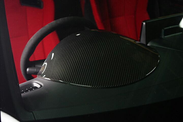 HONDA CIVIC/CIVIC Type R 【Type:FL】Drycarbon Meter hood cover 1pcs /st771usa【for LHD】