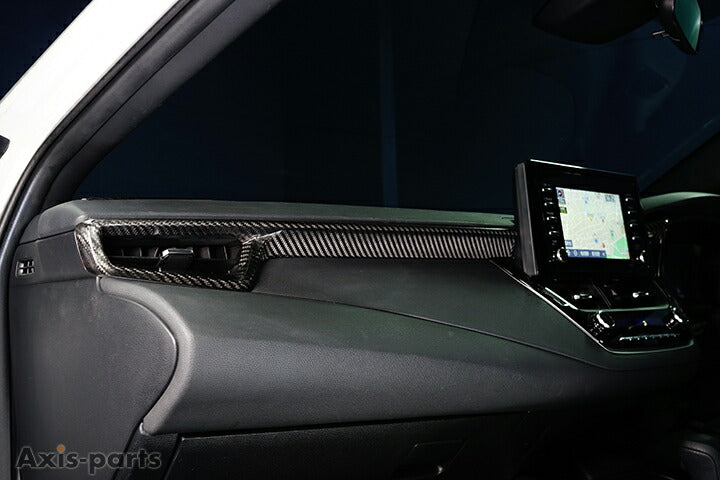 TOYOTA GR COROLLA【Type:GZEA14H】COROLLA SPORT/TOURING/COROLLA【Type:210】Drycarbon front AC panel cover 3pcs/st845【for LHD】