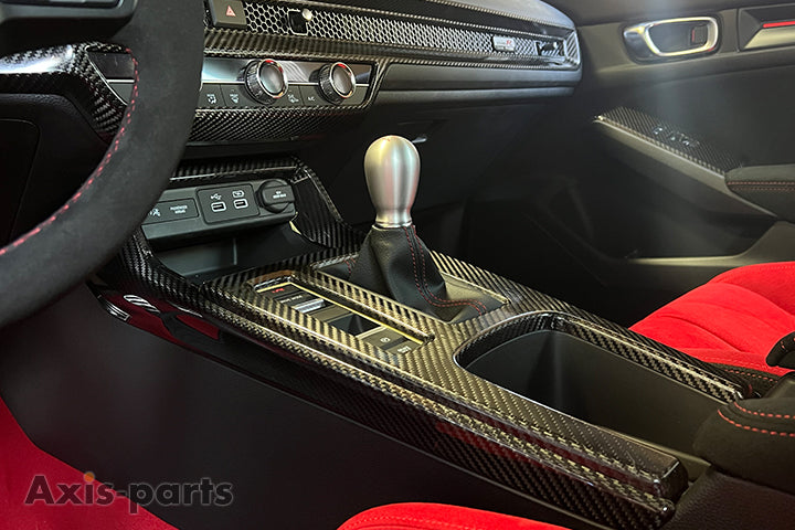 HONDA CIVIC/CIVIC Type R 【Type:FL】Drycarbon Shift panel cover 1pcs /st871usa【for LHD】