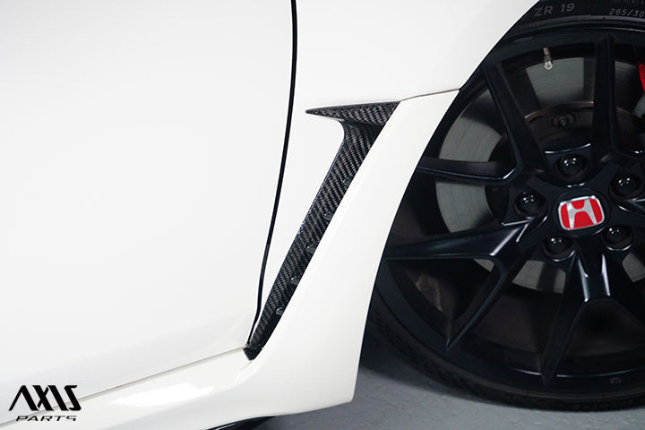 HONDA CIVIC TypeR【Type:FL5】Drycarbon fender duct cover/st926【for LHD and RHD】