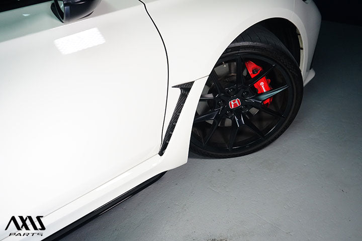 HONDA CIVIC TypeR【Type:FL5】Drycarbon fender duct cover/st926【for LHD and RHD】