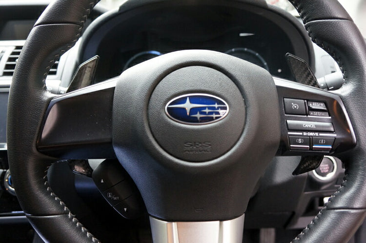 SUBARU WRX S4【Type:VB】Drycarbon paddle shift cover (Plastic case and carbon type) 2pcs/st199【for RHD&LHD】