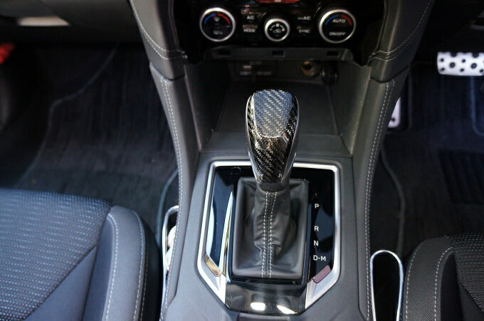 SUBARU WRX S4【Type:VB】FORESTER【Type:SK】Drycarbon shift knob cover 1pcs /st372【for RHD&LHD】