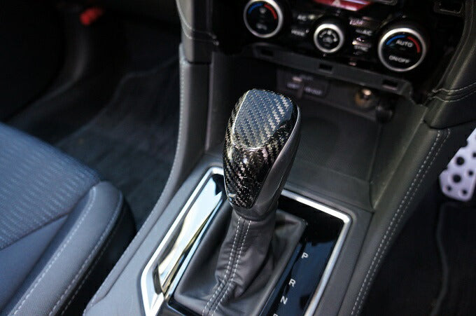 SUBARU WRX S4【Type:VB】FORESTER【Type:SK】Drycarbon shift knob cover 1pcs /st372【for RHD&LHD】