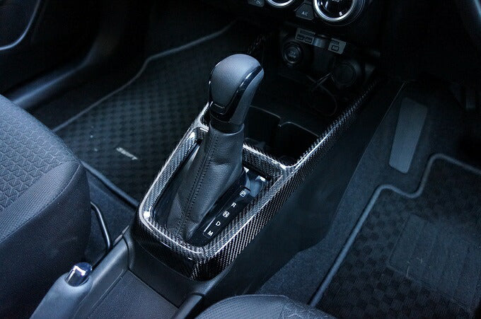 SUZUKI SWIFT SPORTS【Type:ZC33S】Drycarbon shift panel cover 1pcs / st374【for RHD/LHD】