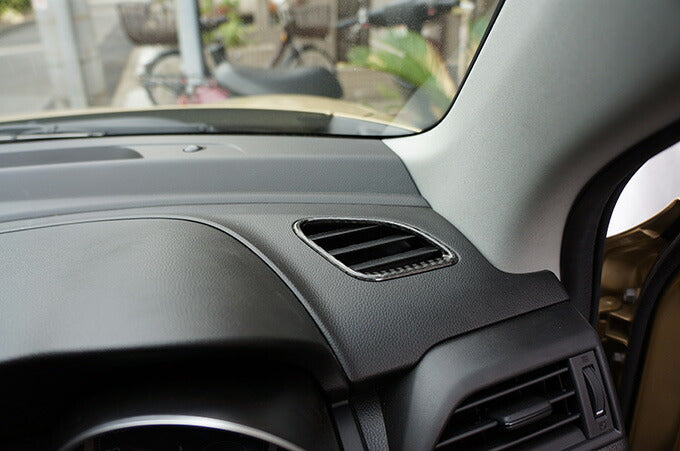 SUZUKI SWIFT SPORTS【Type:ZC33S】Drycarbon AC on dash cover 2pcs/ st379【for RHD/LHD】