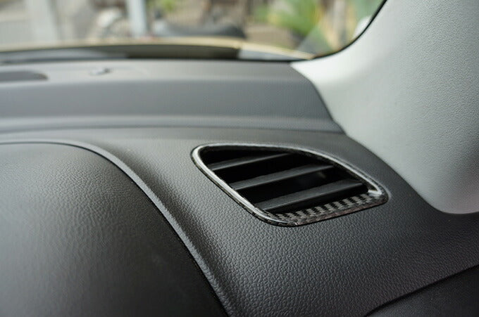 SUZUKI SWIFT SPORTS【Type:ZC33S】Drycarbon AC on dash cover 2pcs/ st379【for RHD/LHD】