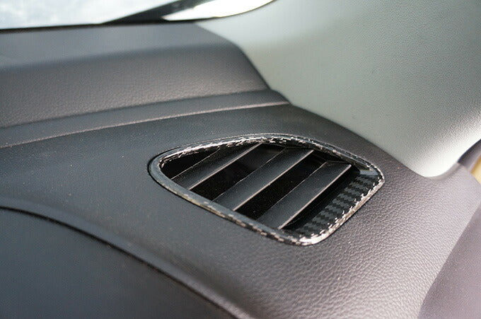 SUZUKI SWIFT SPORTS【Type:ZC33S】Drycarbon AC on dash cover 2pcs/ st379【for RHD/LHD】