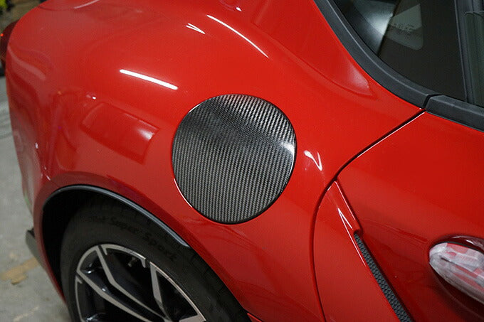 TOYOTA SUPRA 【Type:DB#2】Drycarbon fuel lid cover 1pcs/ st569th【for RHD&LHD】