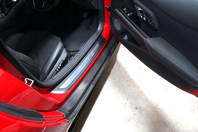 TOYOTA SUPRA【Type:DB#2】Drycarbon outer skuf cover 2pcs/st554th【for RHD&LHD】