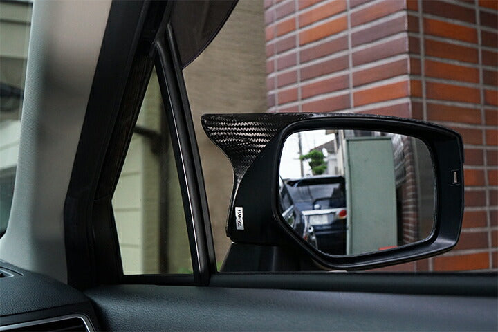 SUBARU WRX S4/STI【Type:VA】Drycarbon side mirror cover (M look type) 2pcs/st476【for RHD&LHD】