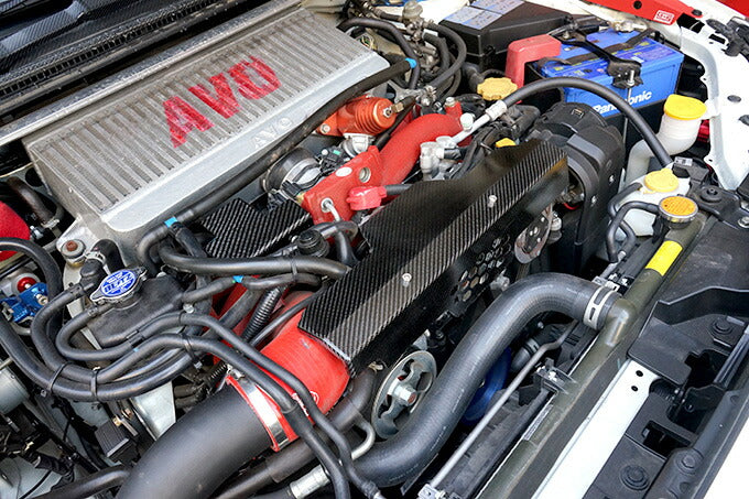 SUBARU WRX STI/S4【Type:VA(D type and after)】Drycarbon Belt cover 1pcs/st593【for RHD&LHD】