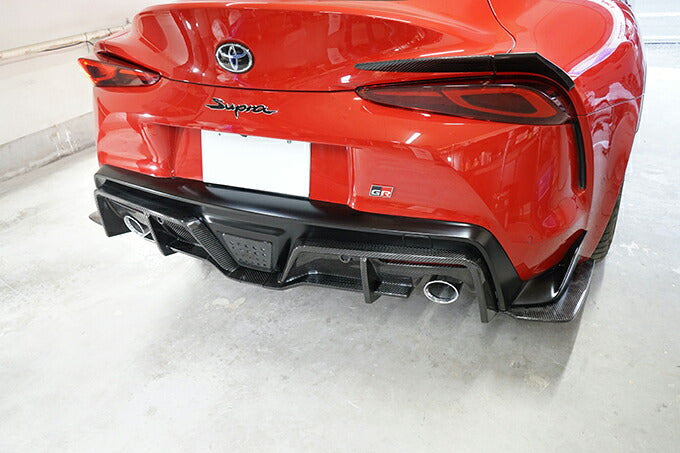 TOYOTA SUPRA 【Type:DB#2】Drycarbon rear bumper cover 3pcs/st607【for RHD&LHD】