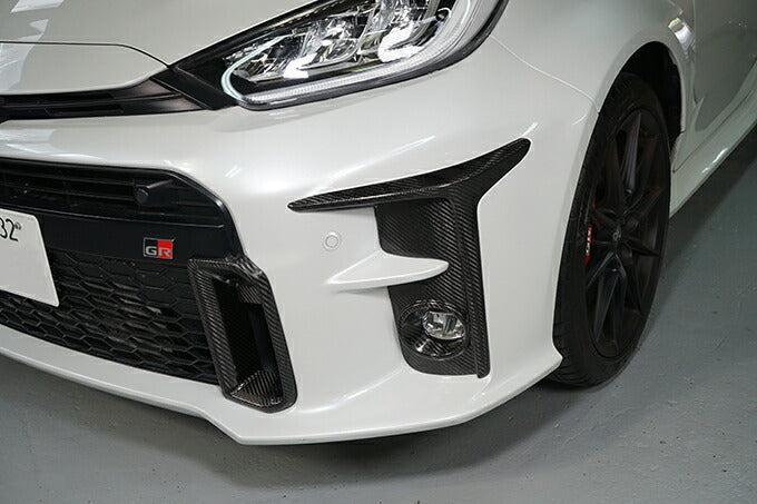 TOYOTA GR YARIS【Type:SERIES 10】Drycarbon front bumper duct cover 2pcs/st654【for RHD&LHD】