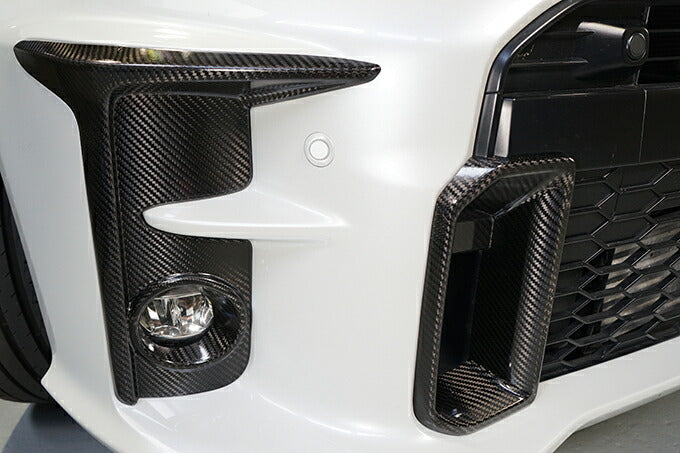 TOYOTA GR YARIS【Type:SERIES 10】Drycarbon front bumper duct cover 2pcs/st654【for RHD&LHD】