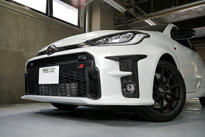 TOYOTA GR YARIS【Type:SERIES 10】Drycarbon front bumper duct cover 2pcs/st654【for RHD&LHD】