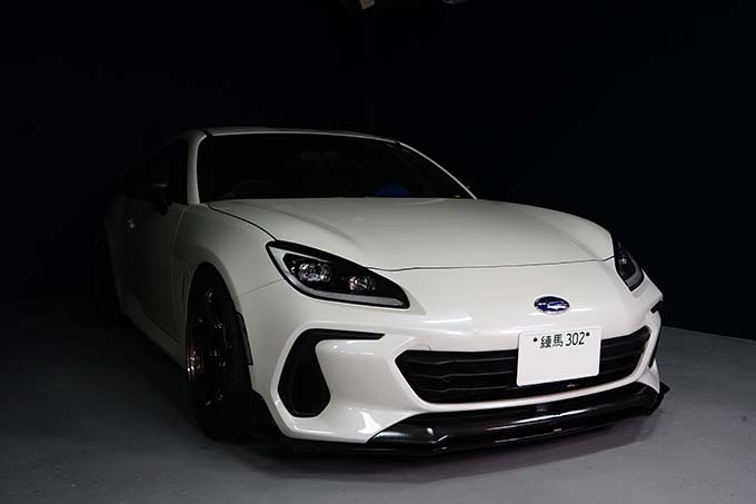 SUBARU BRZ【Type:ZD8】Drycarbon front bumper garnish 1pcs /st730【for RHD&LHD】