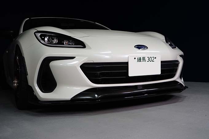 SUBARU BRZ【Type:ZD8】Drycarbon front bumper garnish 1pcs /st730【for RHD&LHD】