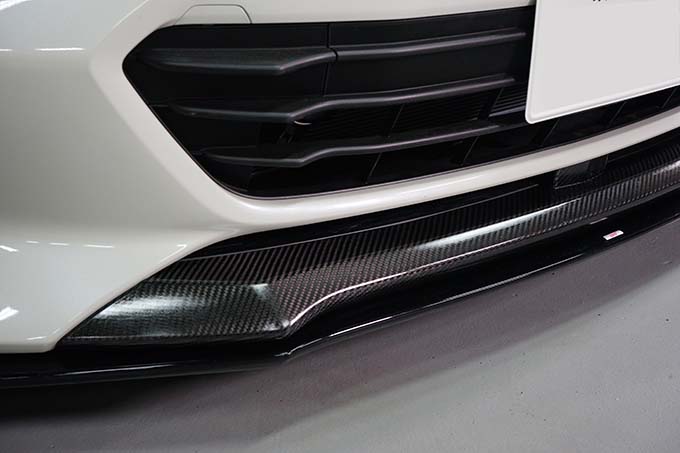 SUBARU BRZ【Type:ZD8】Drycarbon front bumper garnish 1pcs /st730【for RHD&LHD】