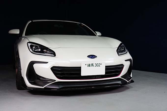 SUBARU BRZ【Type:ZD8】Drycarbon front bumper side cover for vehicles not equipped with accessory liner 2pcs /st748【for RHD&LHD】