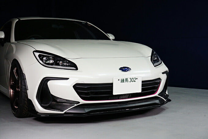SUBARU BRZ【Type:ZD8】Drycarbon front bumper side cover for vehicles not equipped with accessory liner 2pcs /st748【for RHD&LHD】