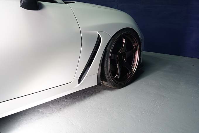 SUBARU BRZ【Type:ZD8】TOYOTA GR86 【Type:ZN8】Drycarbon front mudguard 2pcs /st757【for RHD&LHD】