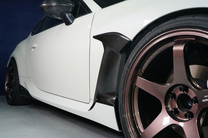 SUBARU BRZ【Type:ZD8】TOYOTA GR86 【Type:ZN8】Drycarbon fender garnish 2pcs /st750【for RHD&LHD】